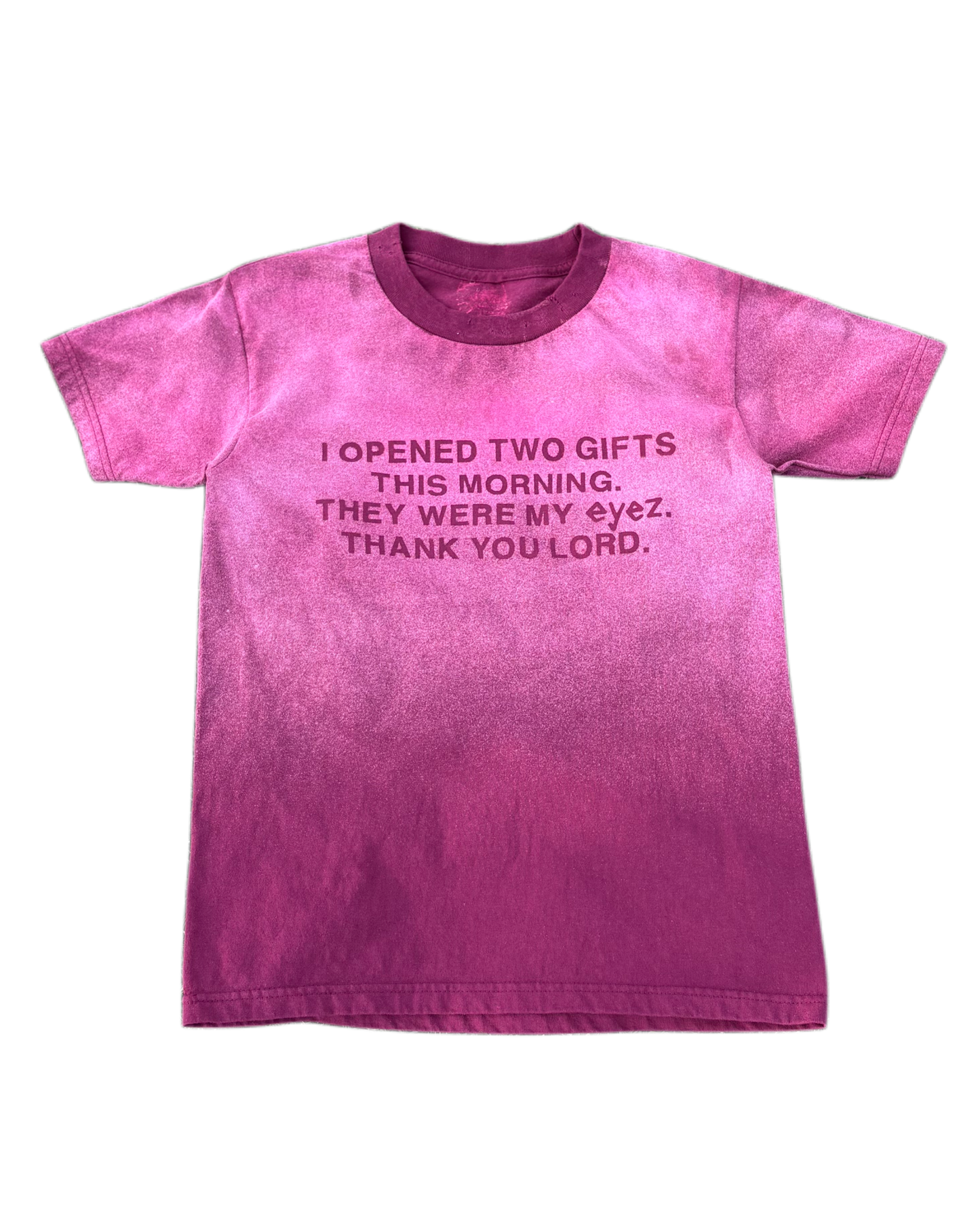 “Burgundy Rose” Tee
