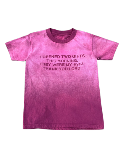 “Burgundy Rose” Tee