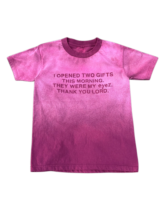 “Burgundy Rose” Tee